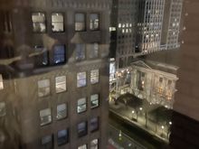 View from bedroom window
