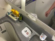 C-class bathroom on the upper deck.  