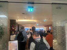 Now when Finnair business travellers has access to No1 lounge too though I come to see it. Queue to access for busy lounge but at least bar service was good.