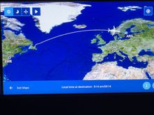 The medical stop in Gander added 3 hours. 