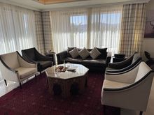 Ample seating area