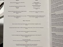 Main menu