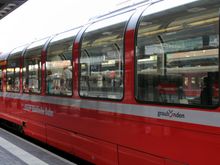 Bernina Express panoramic carriage