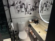 Very tight toilet