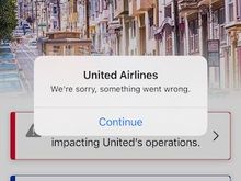 UA iOS error on load