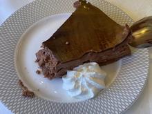 Orange infused chocolate cake