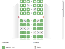 LH836 November 15, A319, all seats available