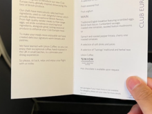 2022-08-31 BA499 LIS LHR Menu