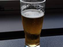   Beer at CTS airport's ANA (new) lounge