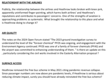 Open Forum 2025 Questions