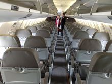 The view from pretty far back. Has SFO777 ever sat back here?