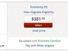 LEX EWR August 2014 Flight Prices