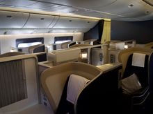 BA777 F cabin