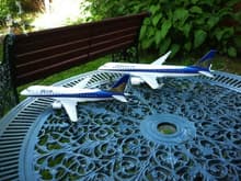 Embraer House 190 and 170 in 1:100