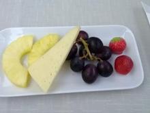 AMS-DTW BE Desert (I added the cheese myself from the desert cart)