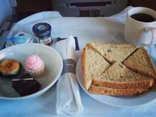 Afternoon tea. LHR - SFO. Club World. 7/14.
