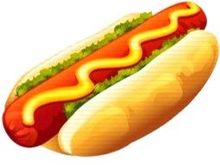 hot dog icon cutout4