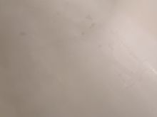 Bath tub peeling finish 