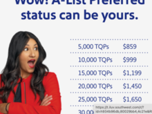 Southwest offer to purchase TQPs