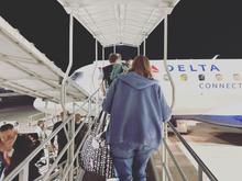 One of my *many* bus trips out to my plane in SLC, 10/2022. I post these photos to Instagram and caption them #SkyMilesLife.