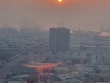 Sunset from Club Millésime