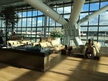 The nice sofas!