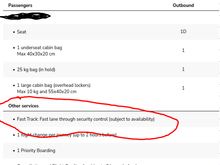 Booking confirmation