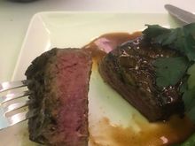 Pink but relatively tough CX F Wagyu