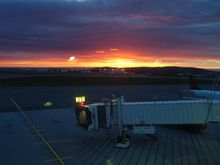 Sunrise from the YYT MLL