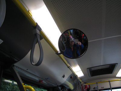 On bus back from 2008 Spa F1