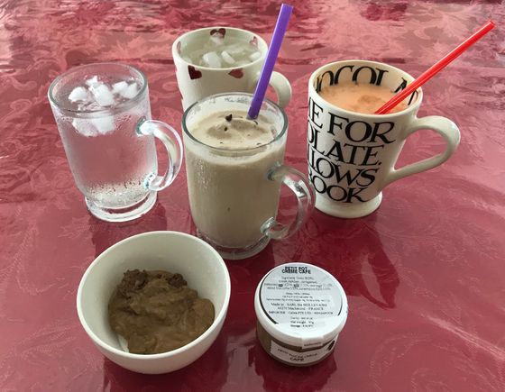 Almost liquid diet 