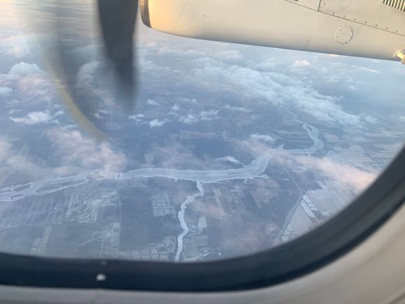 Highway 416 and Rideau River. 