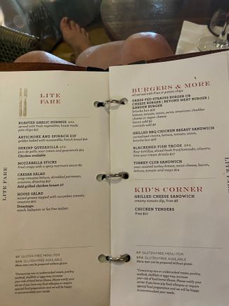Mangrove menu 