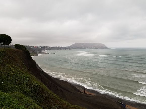 View from the Lancomar Mall near Miraflores