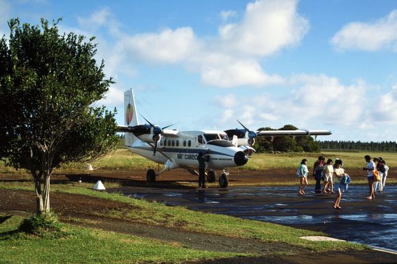 Air Calédonie de Havilland Canada DHC-6 Twin Otter 
Moué - Île des Pins Airport 
Iles des Pins 
New Caledonia 