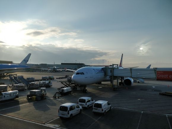 My plane for IST