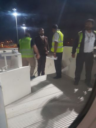 Ground workers at AAN