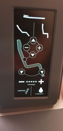 Seat control, including firmness of seat!