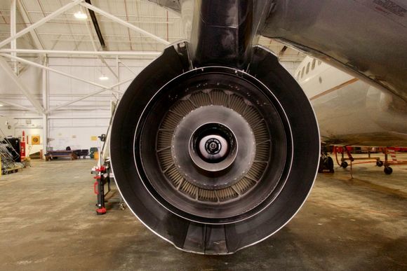 Backside of a CFM.