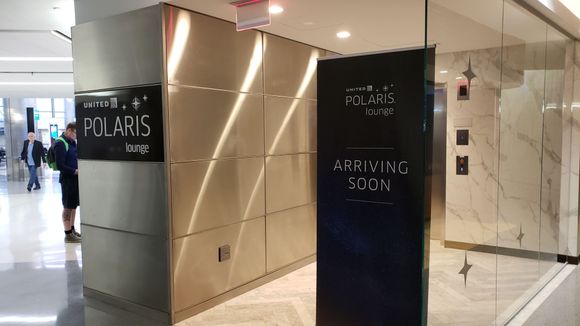 Entrance next to Wolfgang Pucks.