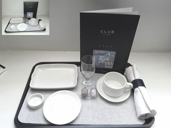 Club Europe tray was much bigger in tye past.
