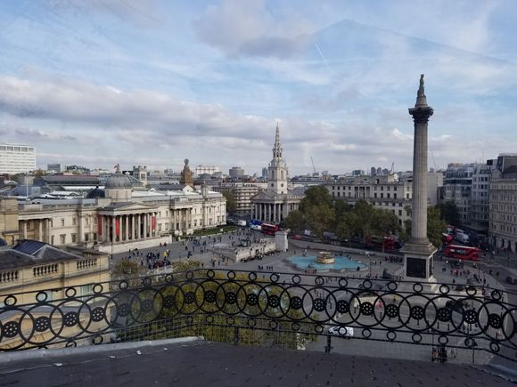 daytime view from the rooftop bar