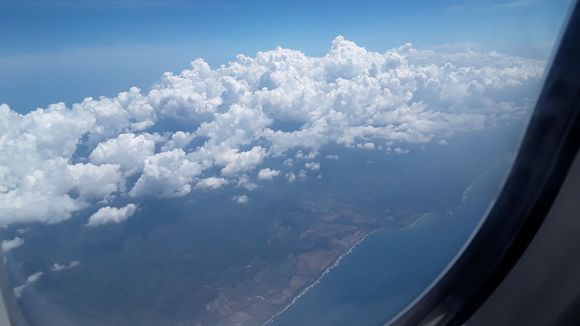 Arriving into Bali