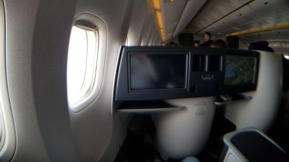 View from seat 15A