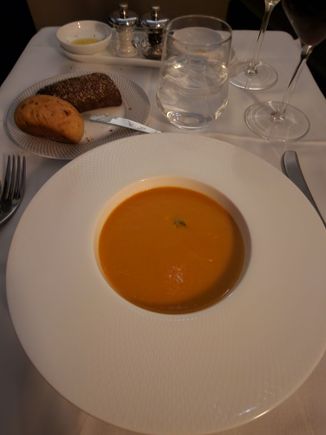 Tomato soup (I thought this was excellent)