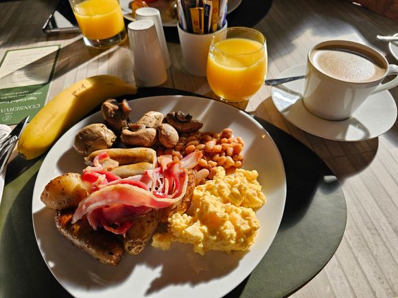 Breakfast buffet