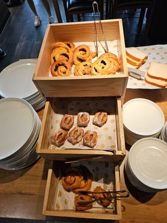 Breakfast buffet