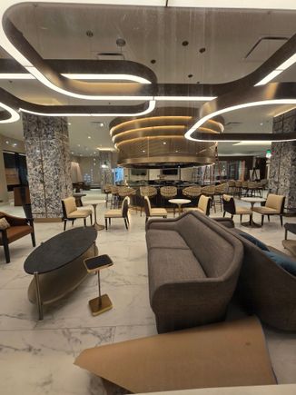 Lobby Bar and seating area