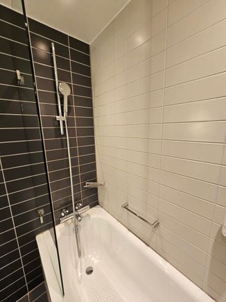 Combined shower/bath