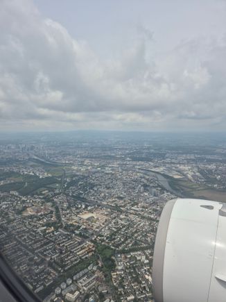View to Frankfurt
